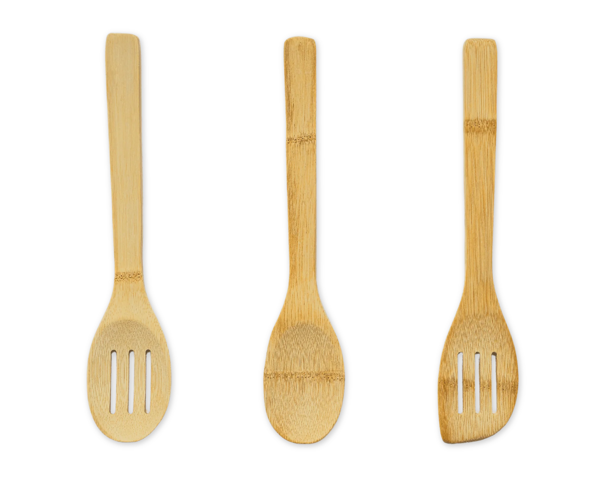 3 ustensiles de cuisson en bambou