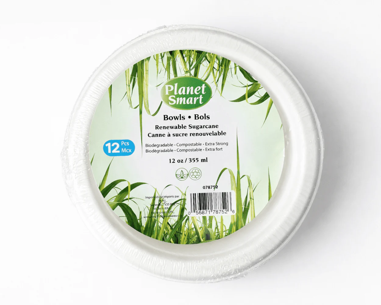 Bols robustes biodégradables & compostables - 7 pouces - Image 2