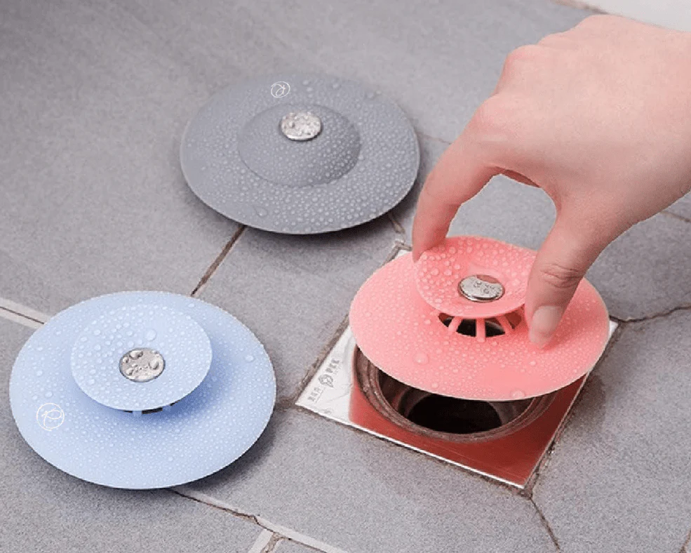 Bouchons d'évier en silicone avec filtre rétractable - Image 11