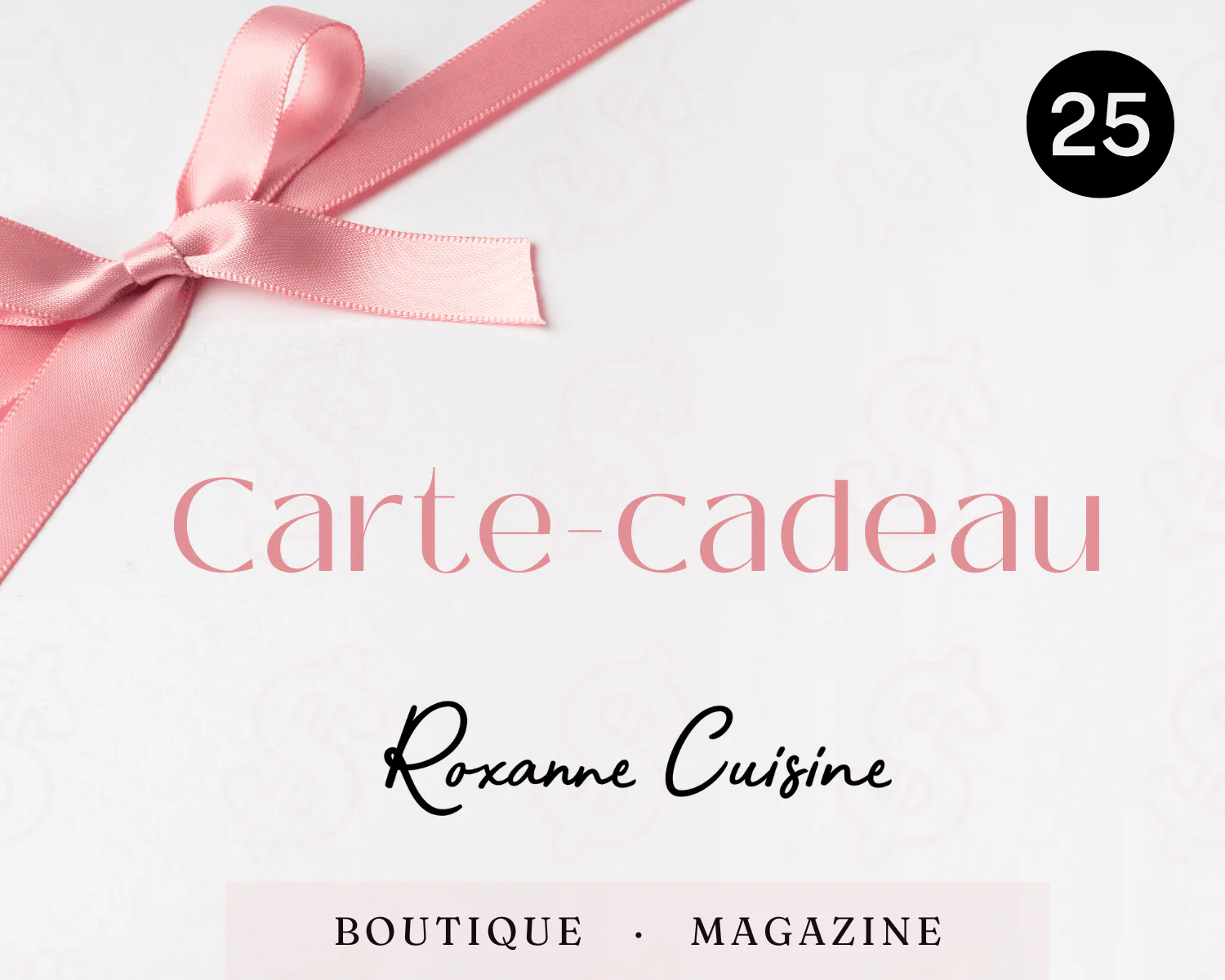 Carte-cadeau Roxanne Cuisine - Image 2