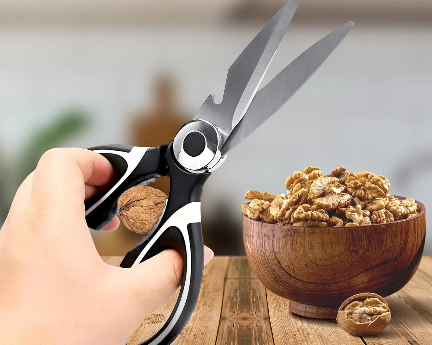Ciseaux de cuisine robustes multi-usages - Image 4