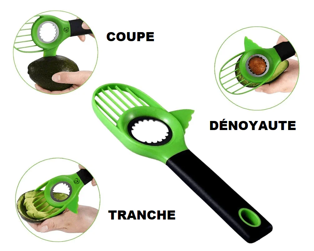 Coupe-avocat « 3 en 1 » Roxanne Cuisine - Image 2