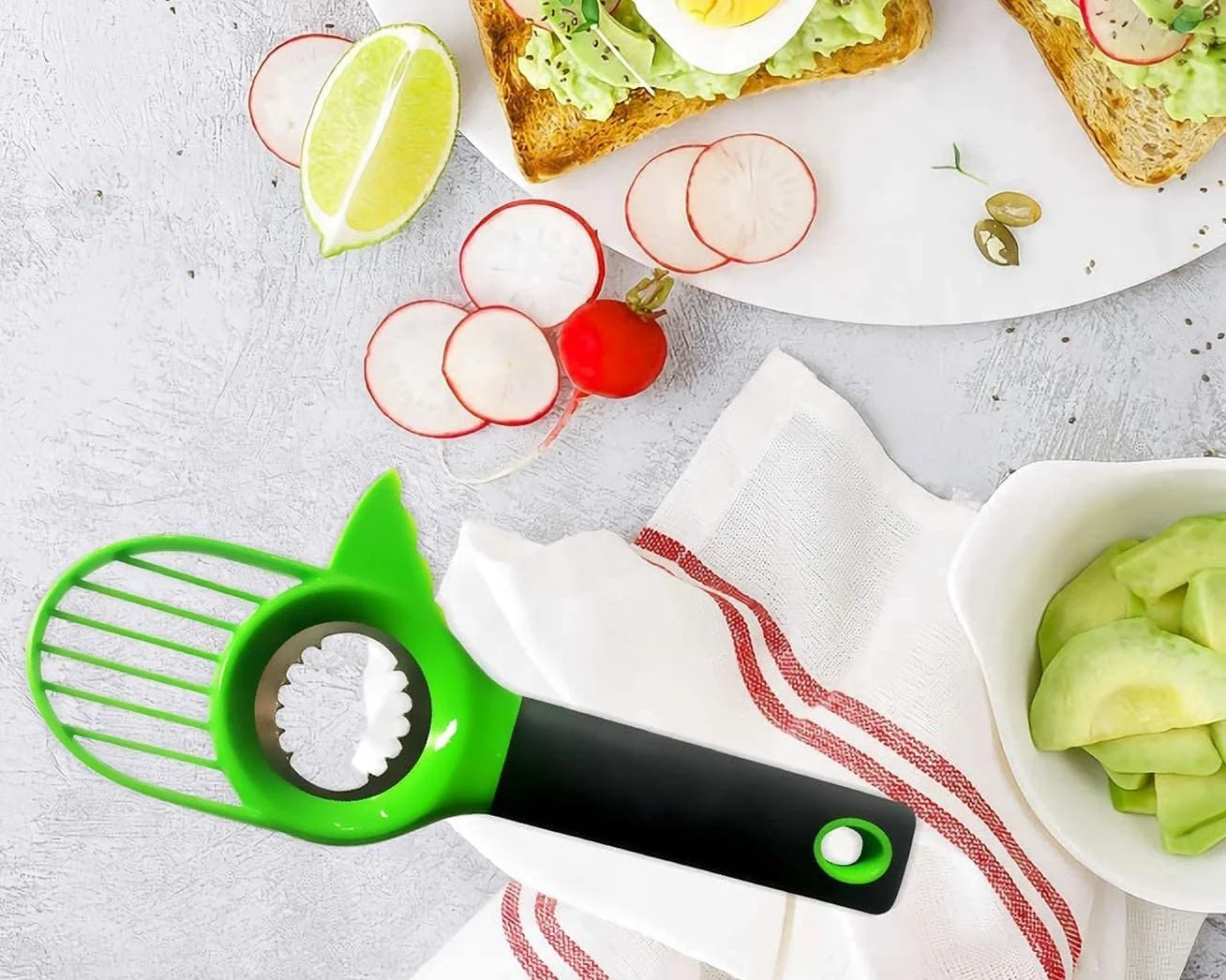 Coupe-avocat « 3 en 1 » Roxanne Cuisine - Image 5