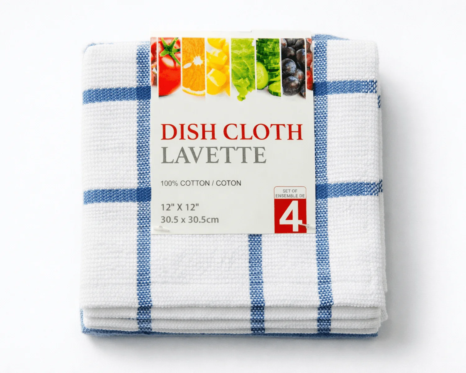 Lavettes à vaisselle ultra absorbantes (lot de 4) - Image 6