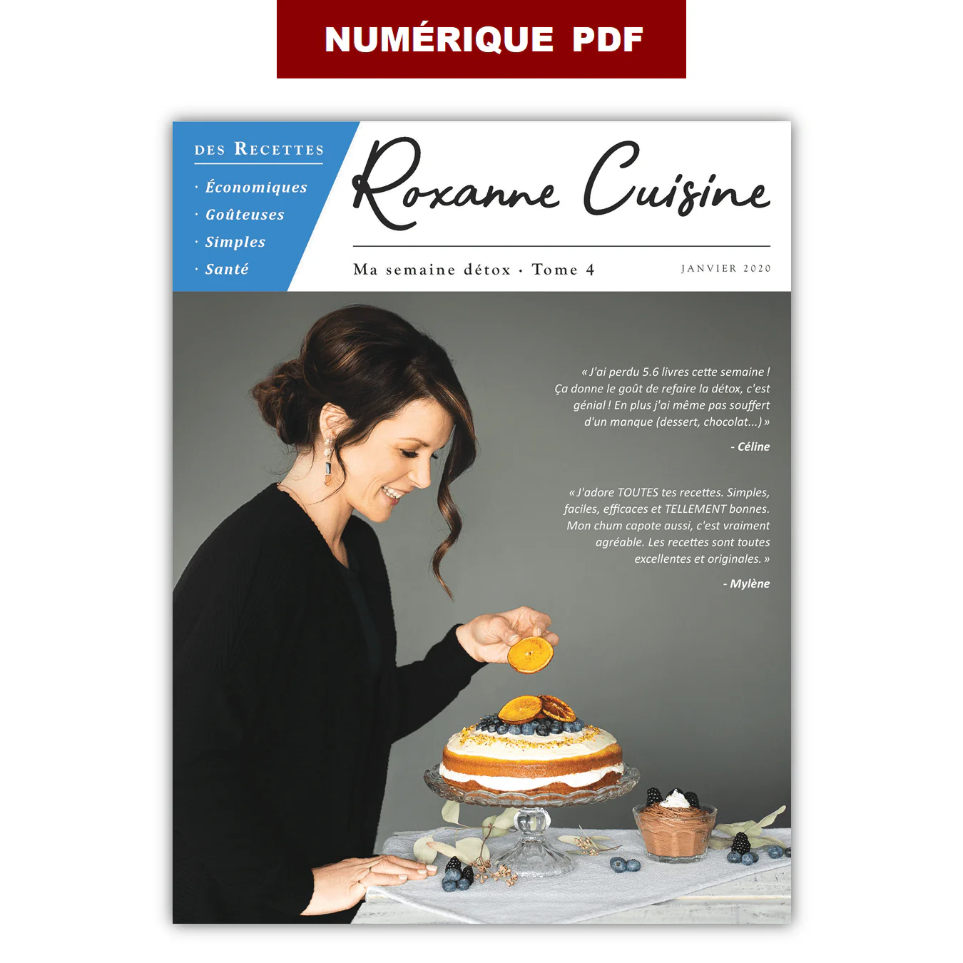 Ma semaine détox · Tome 4 - Janvier 2020 - Magazine NUMÉRIQUE PDF