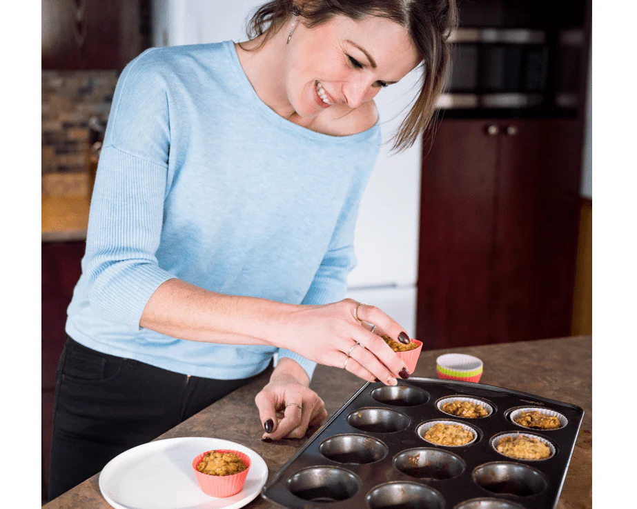 Moules à muffins en silicone, lavables et réutilisables - Image 3