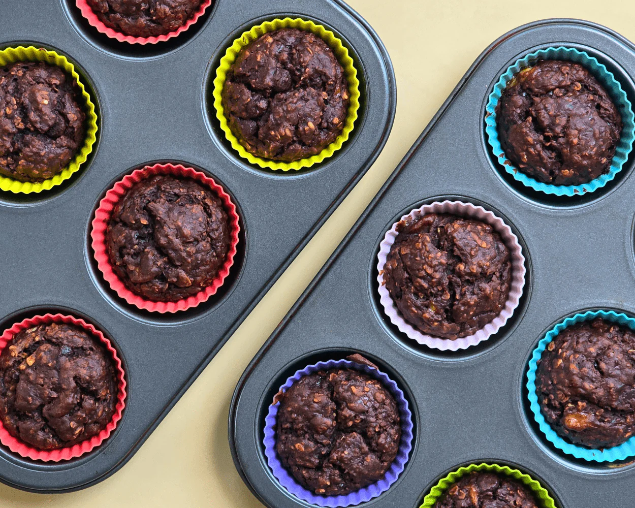 Moules à muffins en silicone, lavables et réutilisables - Image 5