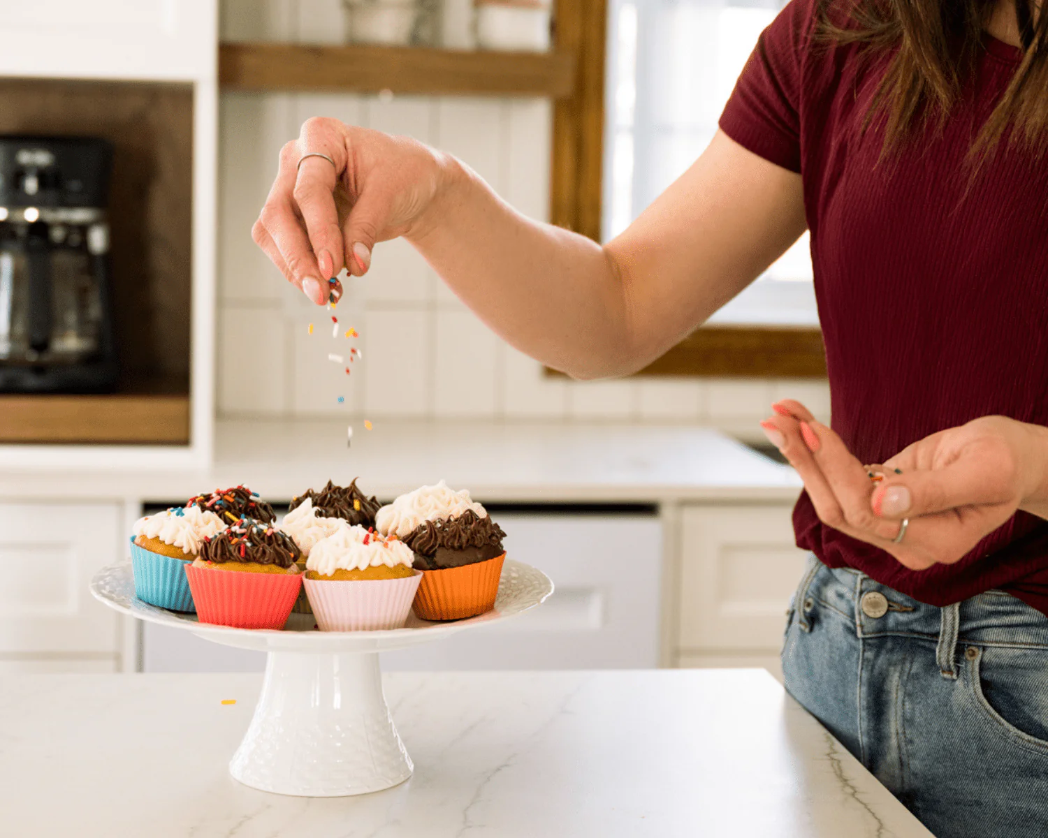 Moules à muffins en silicone, lavables et réutilisables - Image 9
