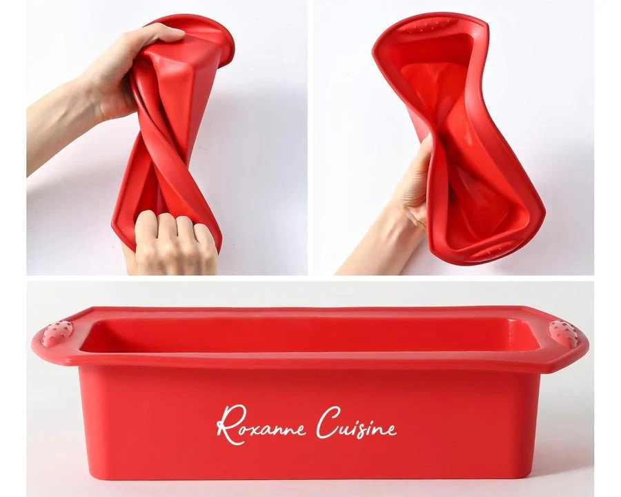 Moule à pain en silicone ROUGE - Image 7