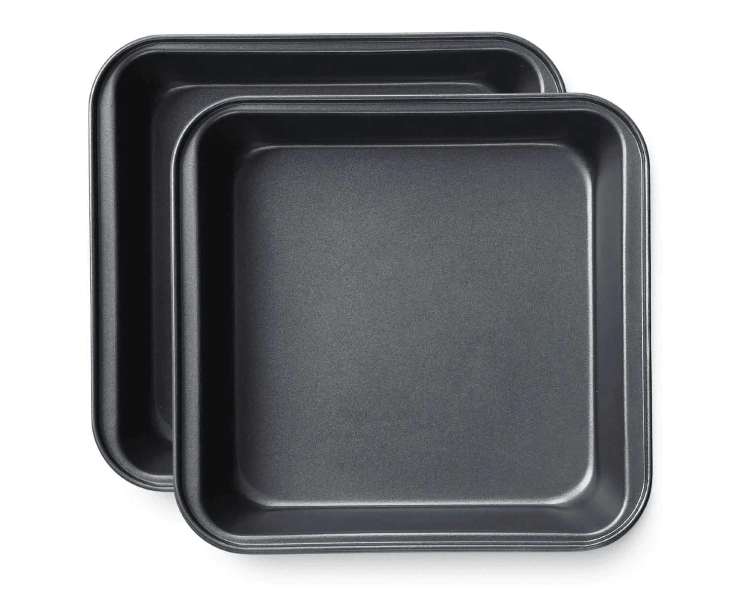 Moule carré à gâteau antiadhésif en acier carbone 9 x 9 pouces - Image 2