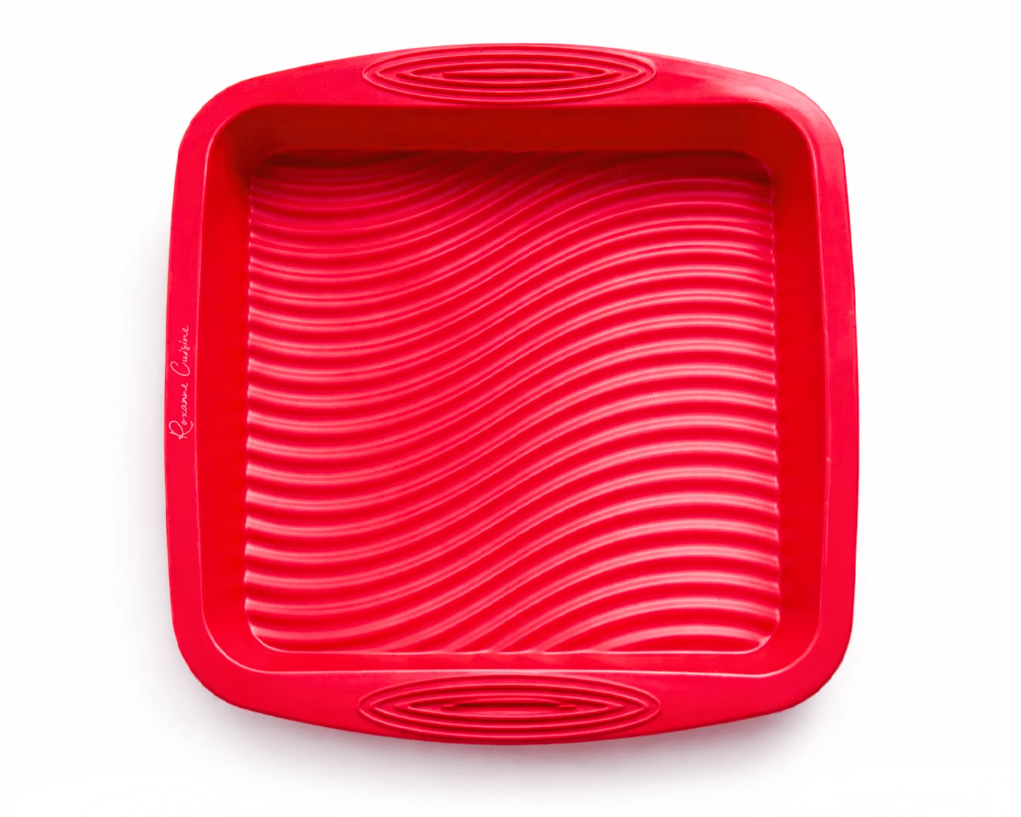 Moule carré en silicone 10 x 10 pouces ROUGE