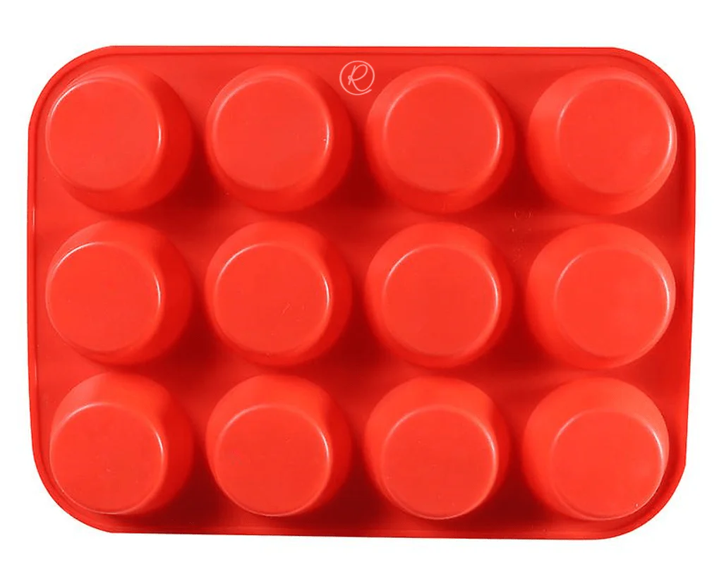 Plaque-moule en silicone pour 12 muffins - Image 2
