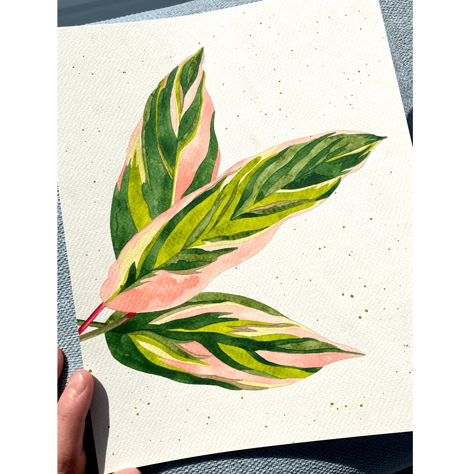 Peinture aquarelle faite à la main - Image 4