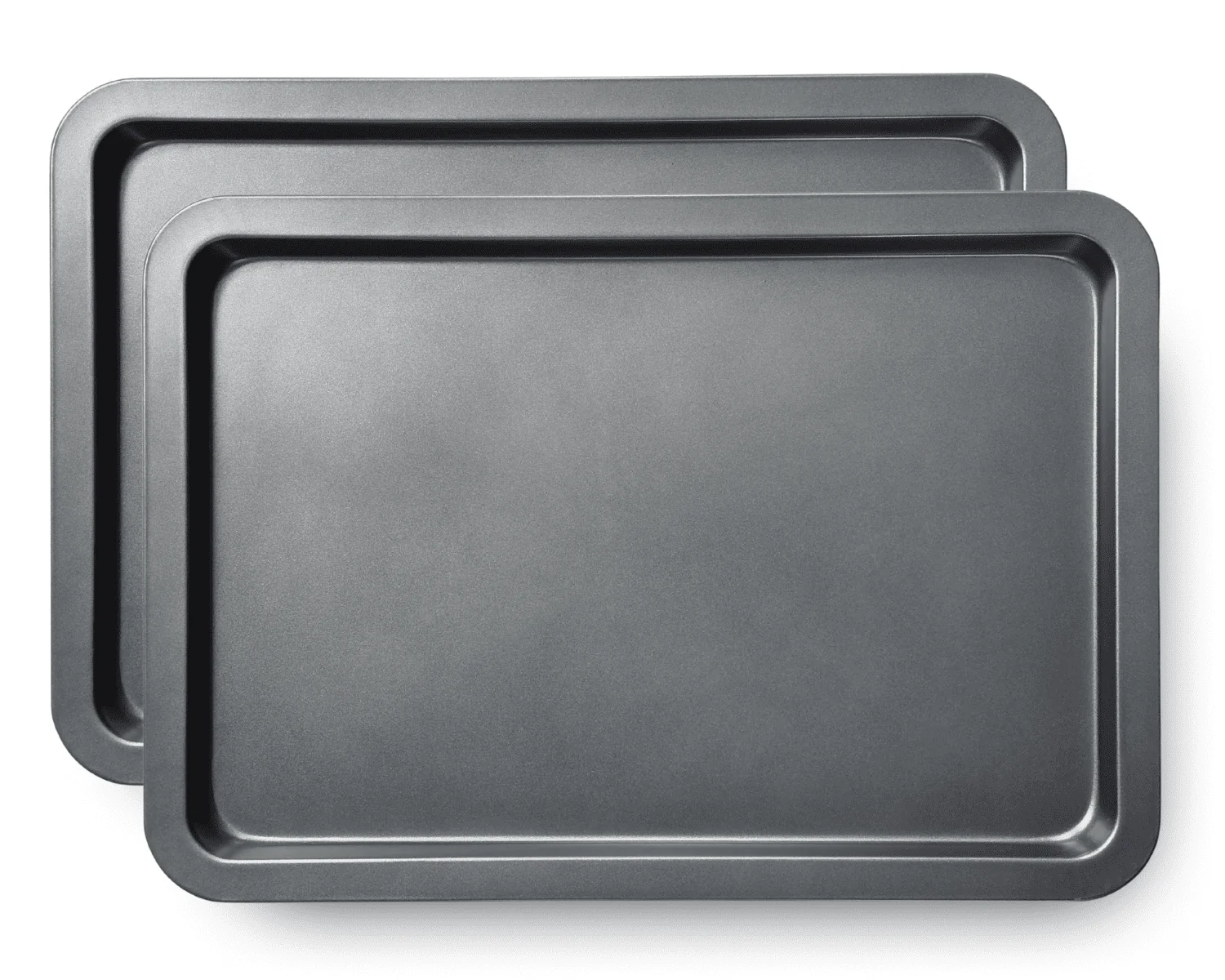 Plaque à cuisson antiadhésive en acier carbone 19 x 13 pouces - Image 2