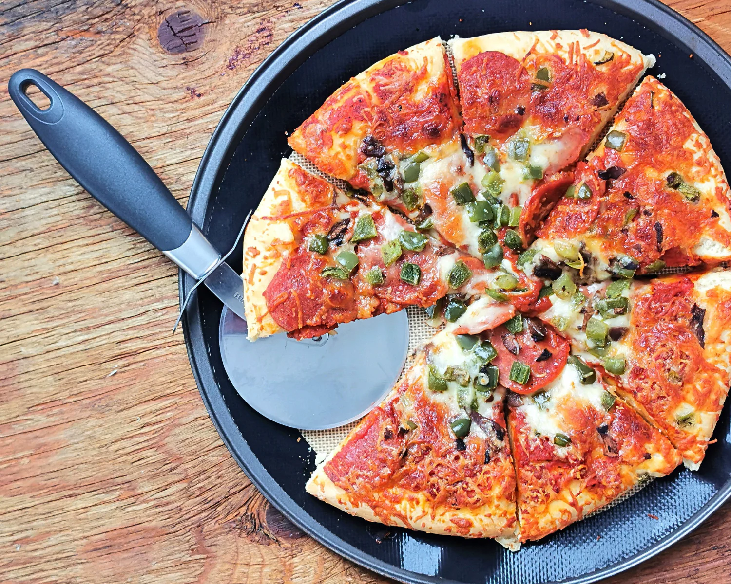 Roulette à pizza robuste - Image 2