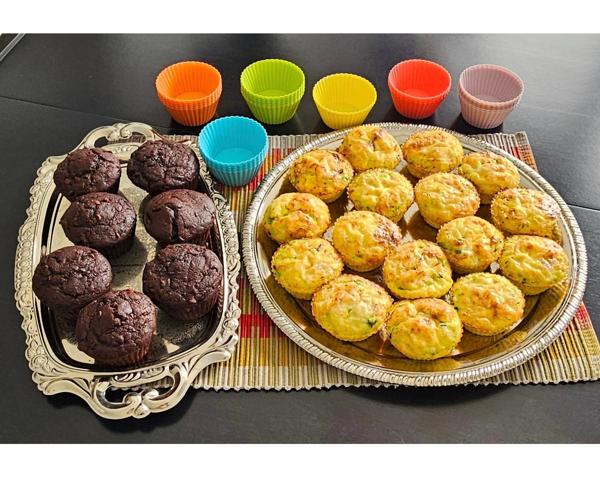 Moules à muffins en silicone, lavables et réutilisables - Image 6