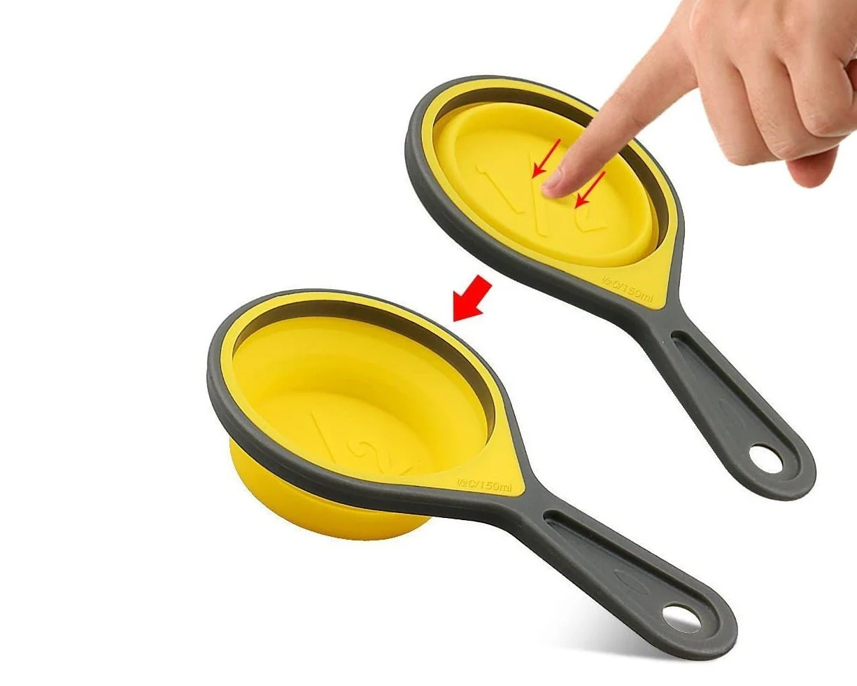 Tasses à mesurer pliables (lot de 4) - Image 6