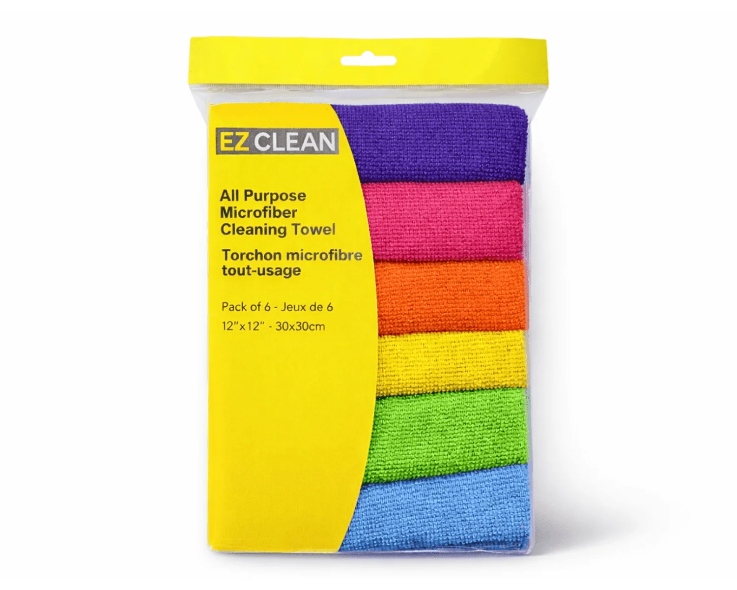 Torchons en microfibre tout-usage (lot de 6)