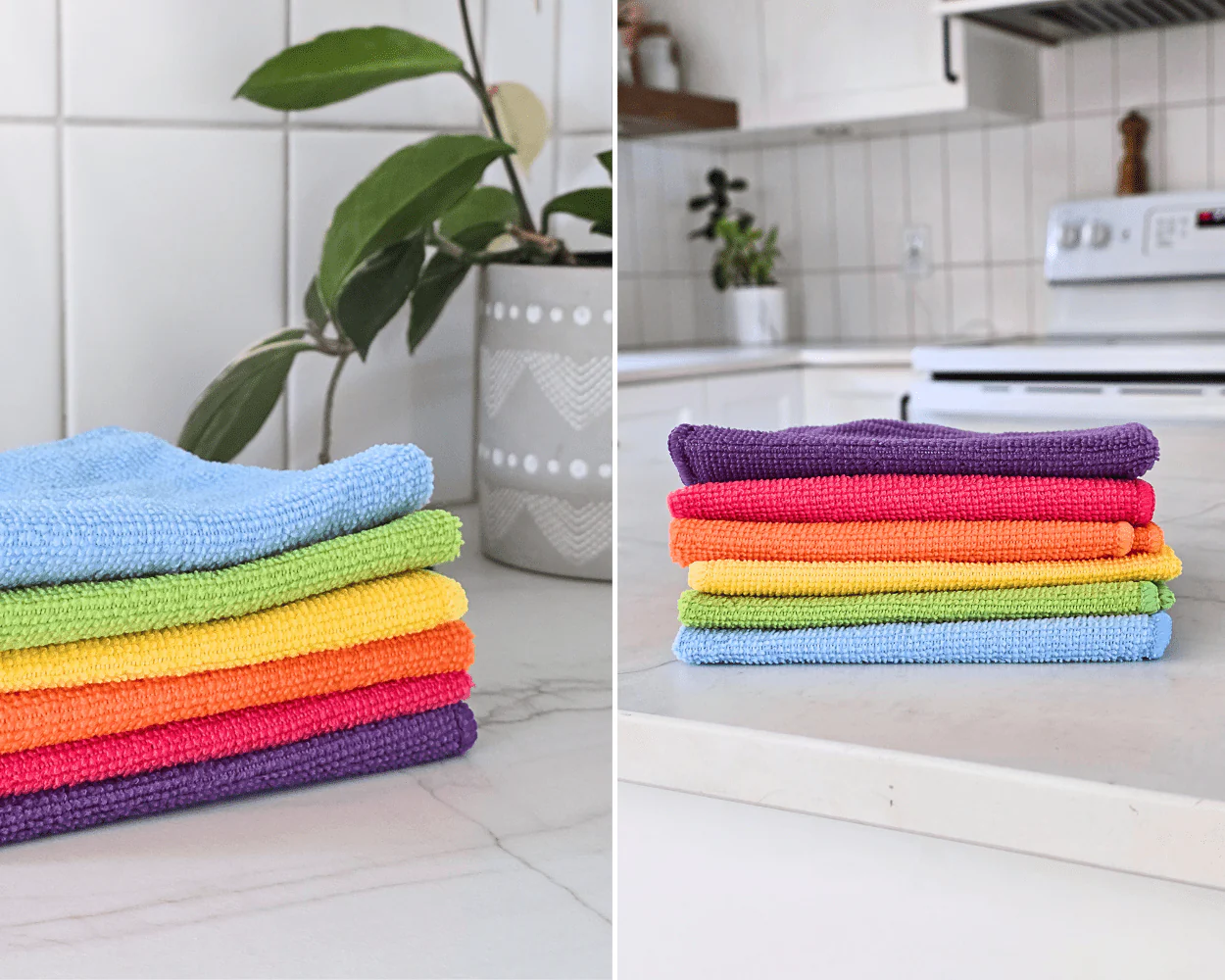 Torchons en microfibre tout-usage (lot de 6) - Image 2