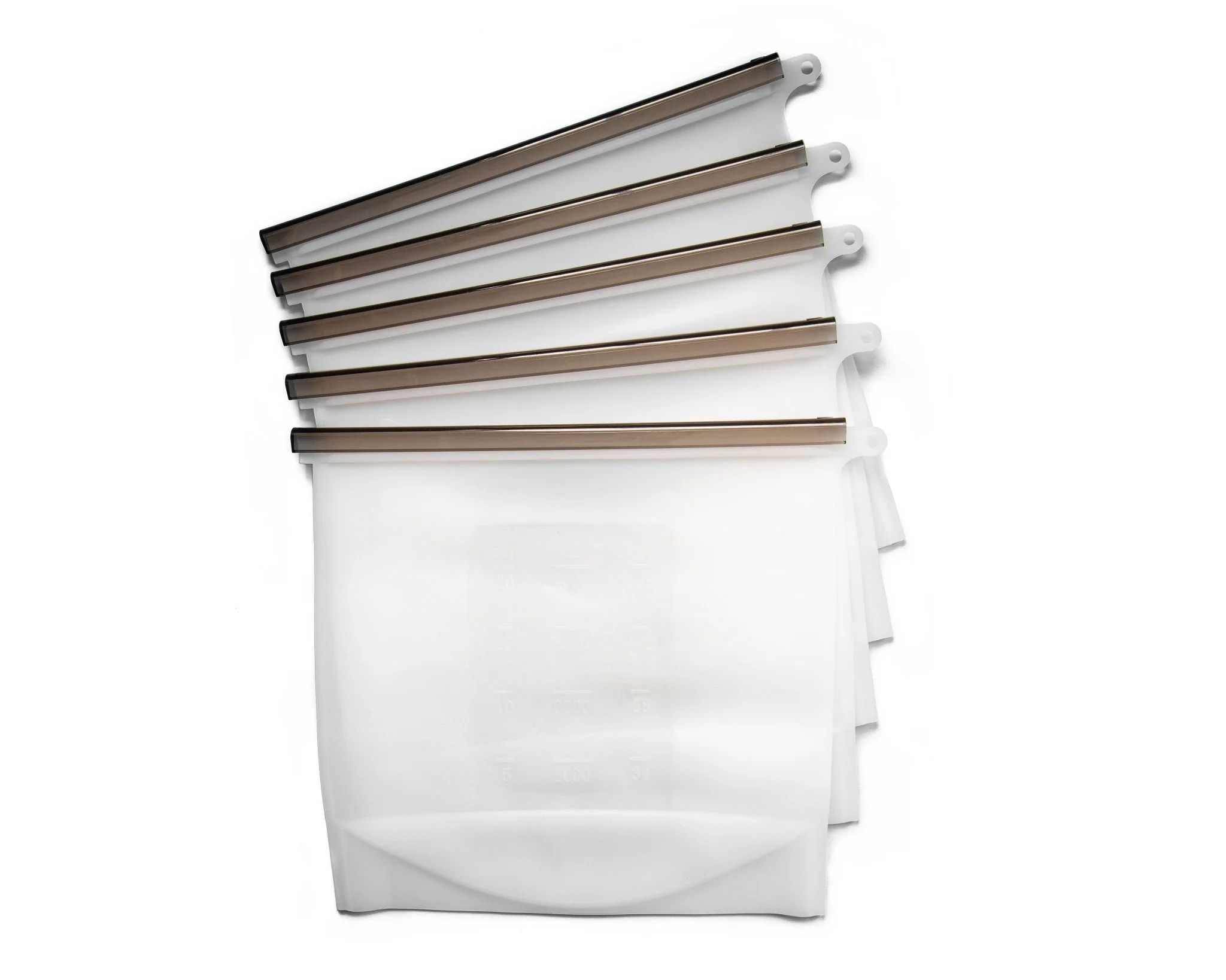 Très grand sac à congélation réutilisable en silicone de 4 litres - Image 7